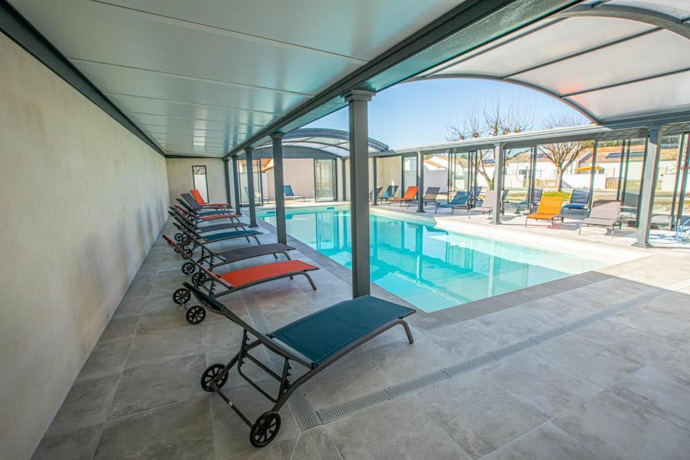 Le Pacha Maison Avec Piscine/Parking/Wifi/Plages 5Kms Les Mathes Exterior photo